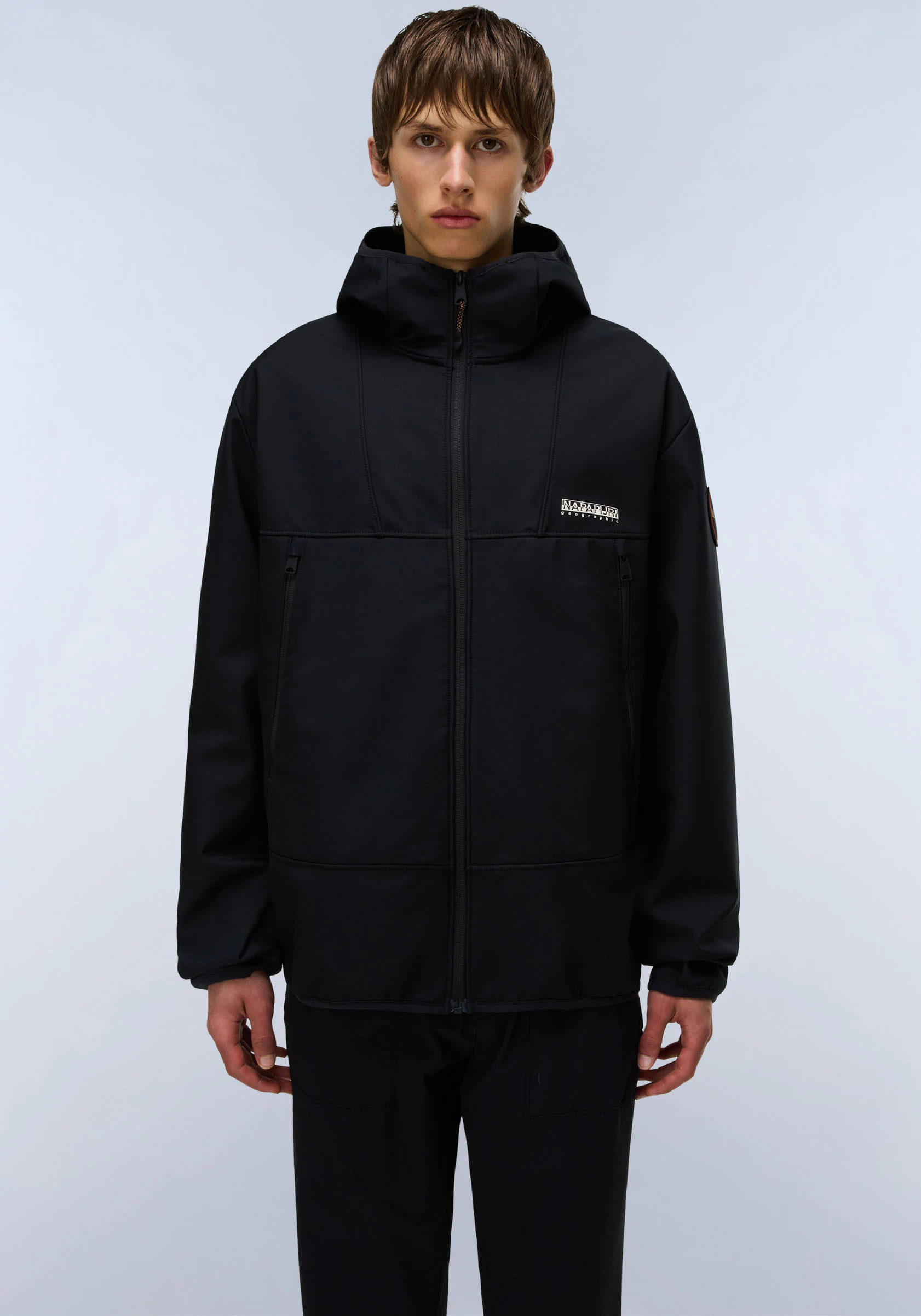 Napapijri Softshelljacke "BIOIS", mit Kapuze, Reißverschlusstaschen, normal günstig online kaufen