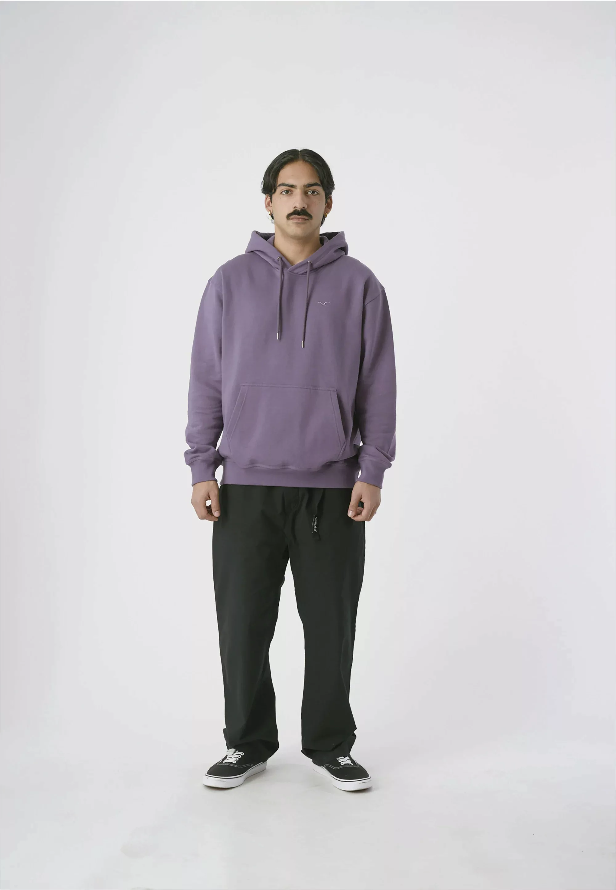 Cleptomanicx Kapuzenpullover Ligull Boxy - montana grape günstig online kaufen