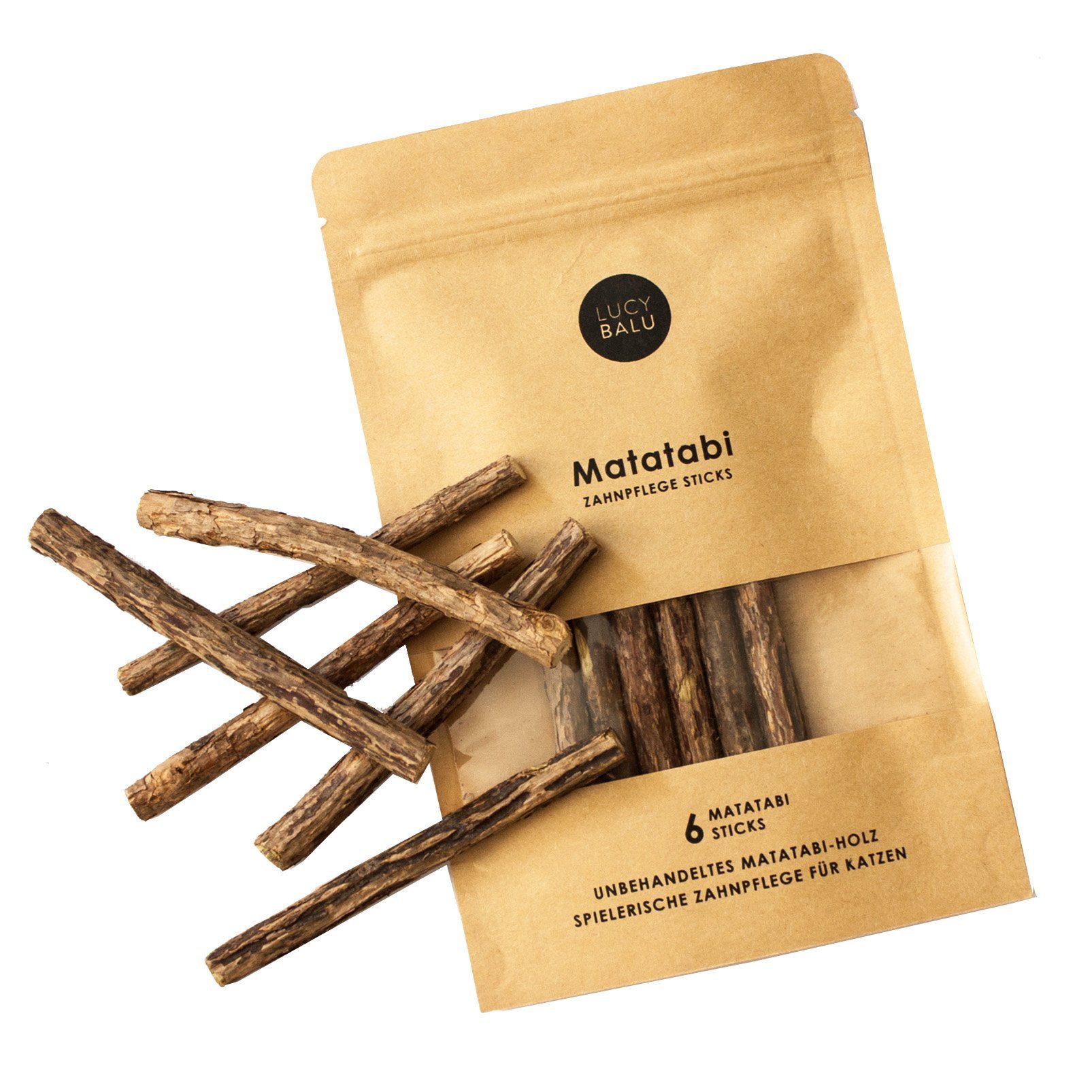 LucyBalu Tier-Intelligenzspielzeug 6x Matatabi Sticks für günstig online kaufen