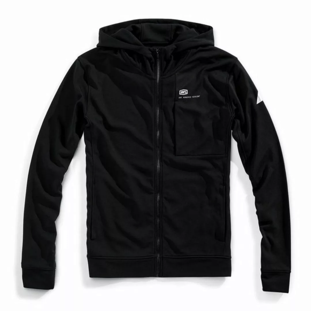 100% Kapuzenpullover Hoodies 100% Regent Full-Zip hooded tech fleece - Schw günstig online kaufen