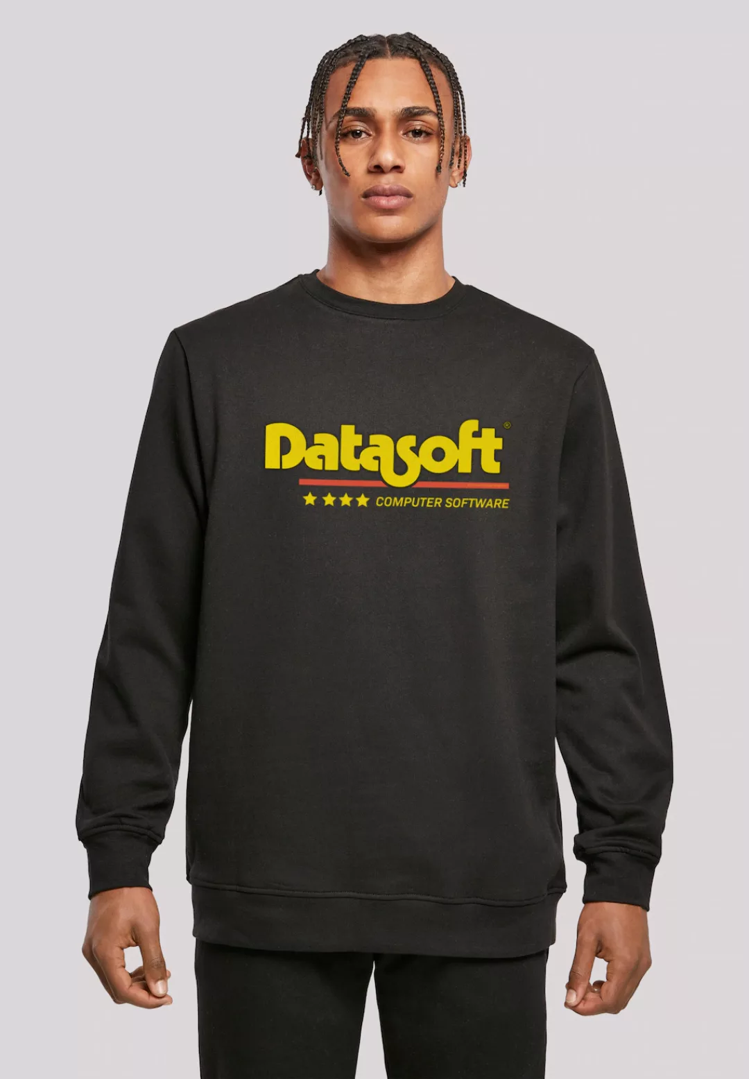 F4NT4STIC Kapuzenpullover "Retro Gaming Datasoft Logo gelb", Print günstig online kaufen