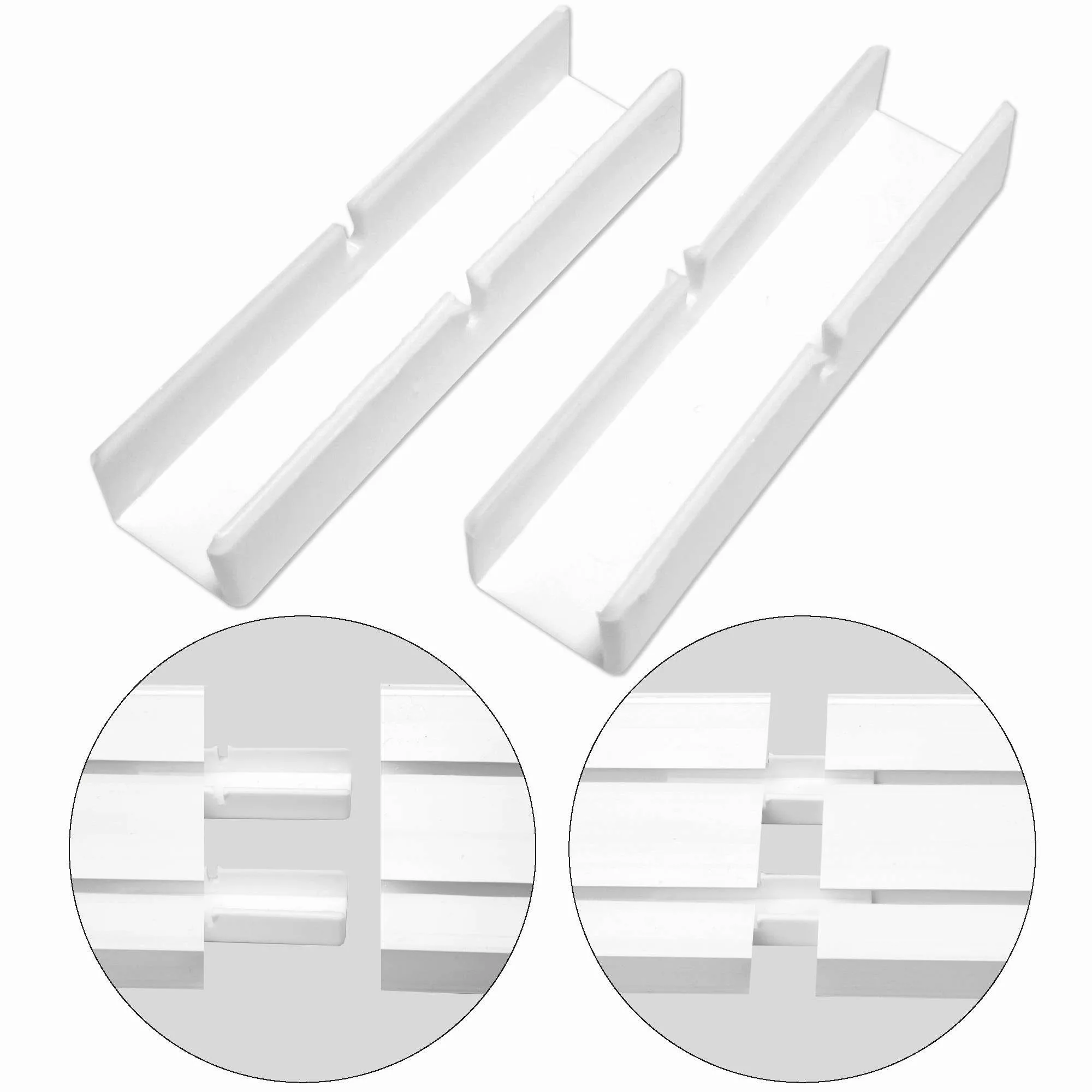 Bestlivings Gardinenstange, 1-läufig, Kunststoff, Verbinder für günstig online kaufen