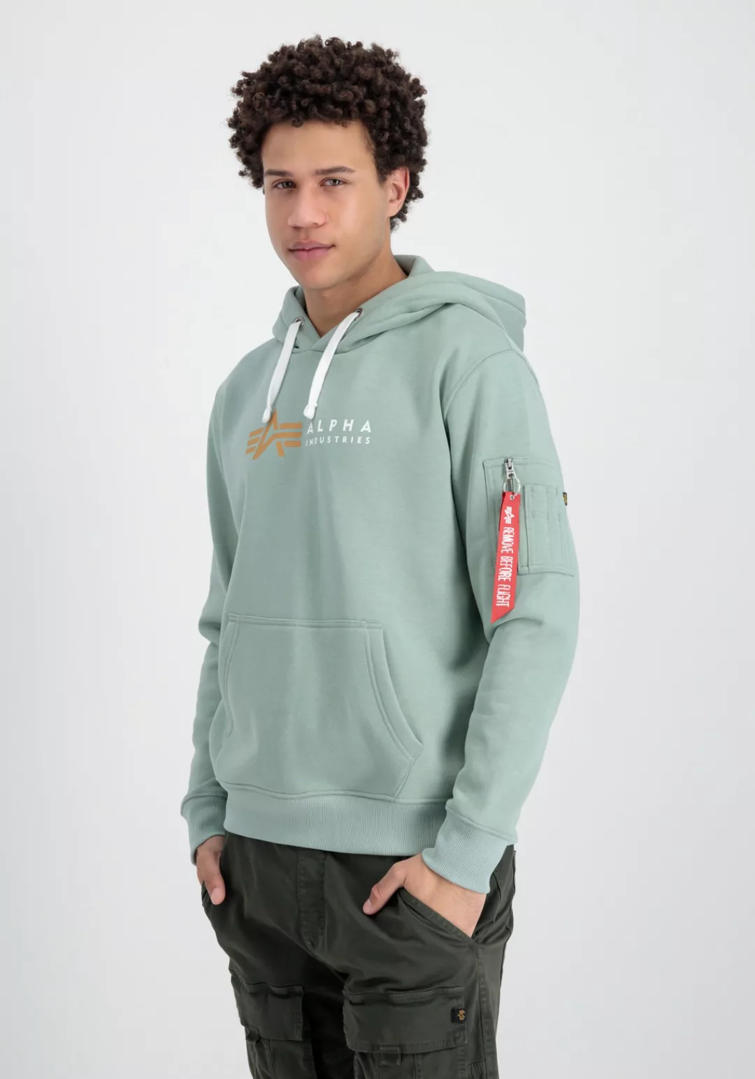 Alpha Industries Hoodie "Alpha Industries Men - Hoodies Alpha Label Hoodie" günstig online kaufen