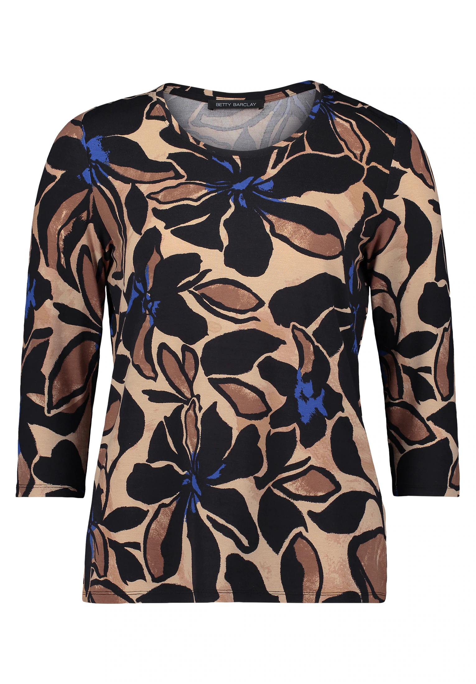 Betty Barclay 3/4-Arm-Shirt "Betty Barclay Damen Basic Shirt mit Print", (1 günstig online kaufen