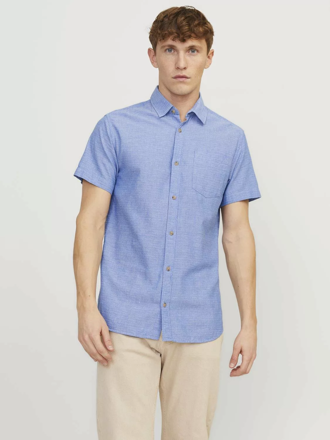 Jack & Jones Kurzarmhemd "JJEABEL SHIRT SS SN" günstig online kaufen