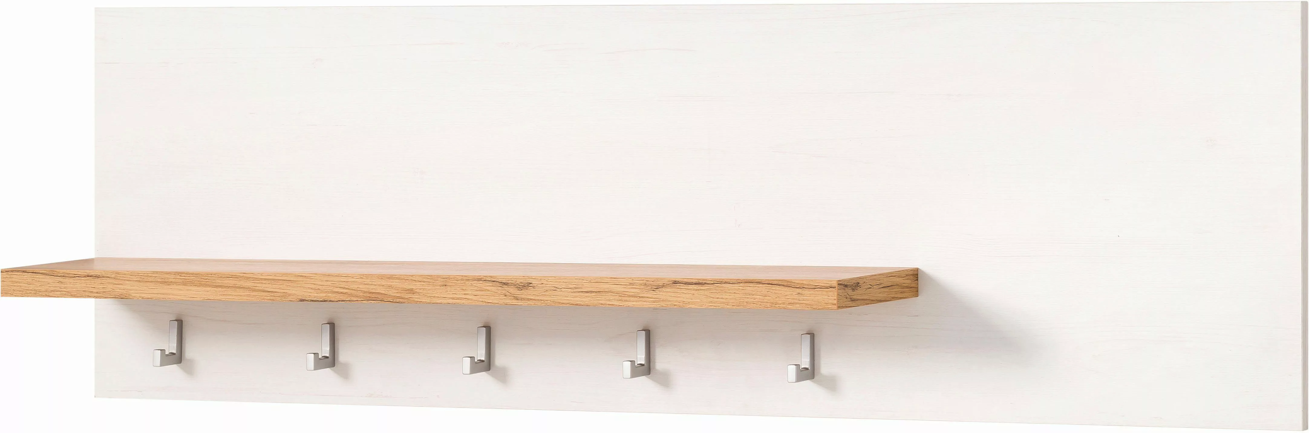 KOCHSTATION Wandregal "Westminster", Breite 130 cm, mit 5 Haken günstig online kaufen