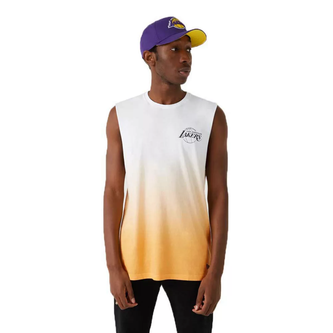 New Era Nba Dip Dye Los Angeles Lakers Ärmelloses T-shirt L Gold günstig online kaufen