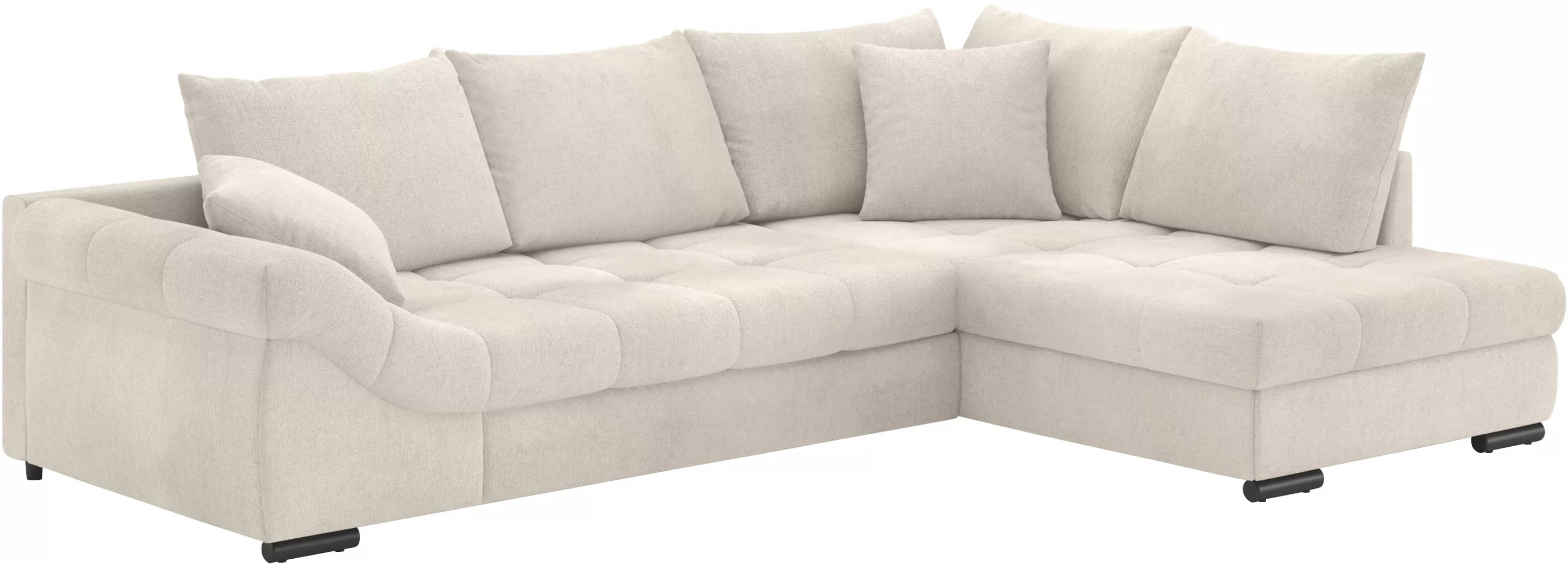 Mr. Couch Ecksofa "Allegro DuraFlex, L-Form", Hochschläfer-Bettauszug, Kalt günstig online kaufen