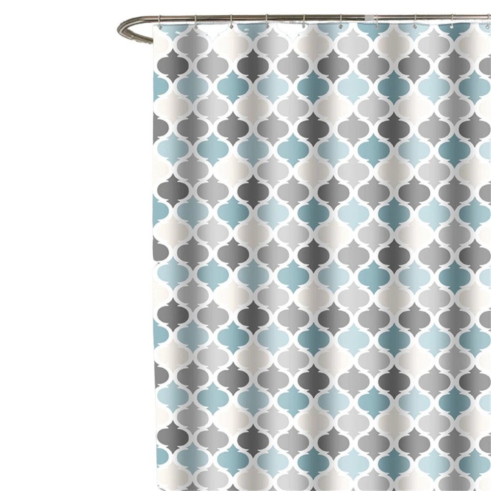 Fanci Home Duschvorhang Bunt Textil Polyester günstig online kaufen