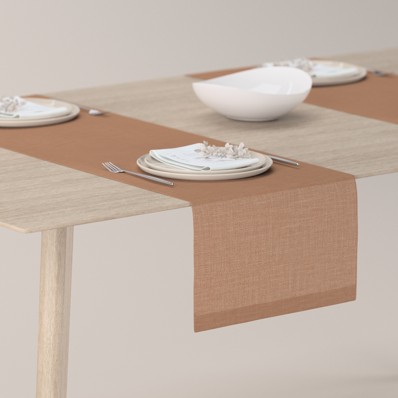 Tischläufer, zimt, 40 x 130 cm, Sensual Premium (144-45) günstig online kaufen