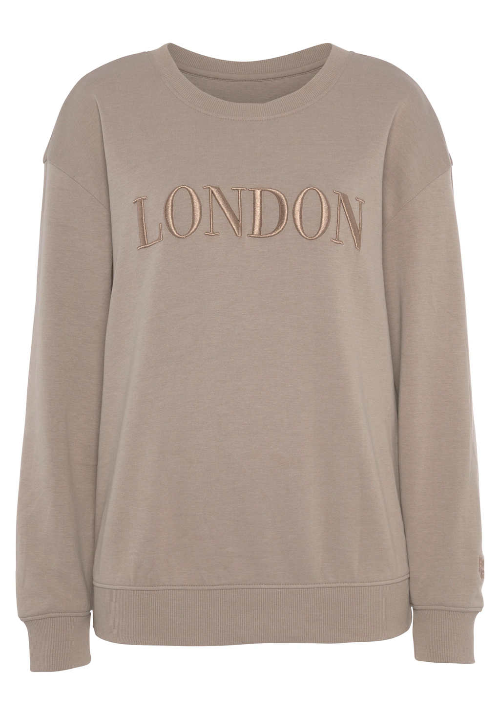 Bench. Loungewear Sweatshirt, mit London Stickerei, Loungewear günstig online kaufen