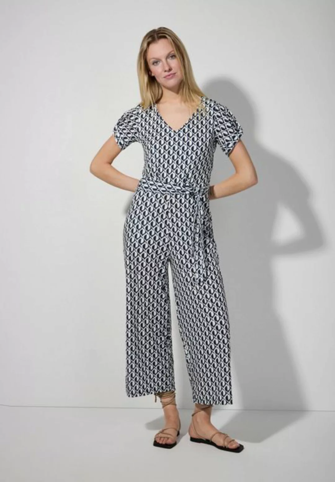 Jumpsuit, grafischer Print, Sommer-Kollektion günstig online kaufen