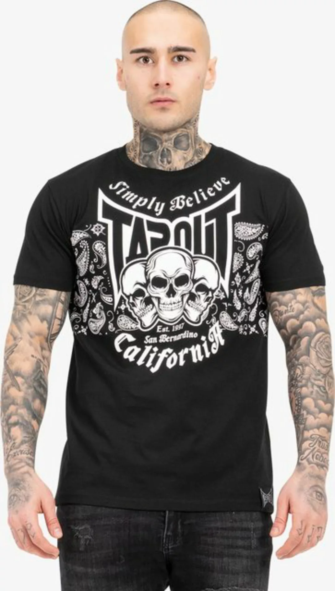 TAPOUT T-Shirt Adelantos T-Shirt normale Passform günstig online kaufen