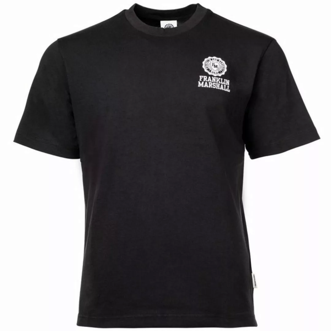 FRANKLIN AND MARSHALL T-Shirt Herren T-Shirt - Rundhals, Baumwolle, Logodru günstig online kaufen