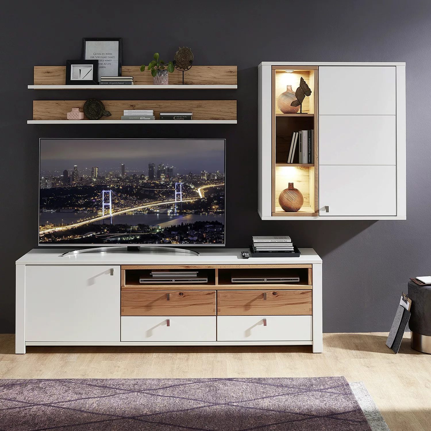 home24 TV-Lowboard Cordelle II günstig online kaufen