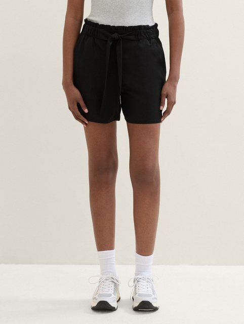 TOM TAILOR Denim Shorts Paperbag-Shorts mit TENCEL™ Lyocell günstig online kaufen