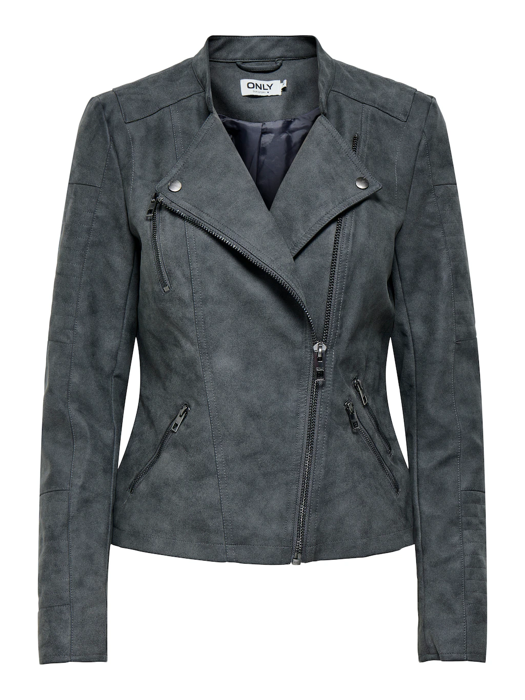 ONLY Lederimitatjacke "ONLAVA FAUX LEATHER BIKER OTW NOOS", mit Biker-Detai günstig online kaufen