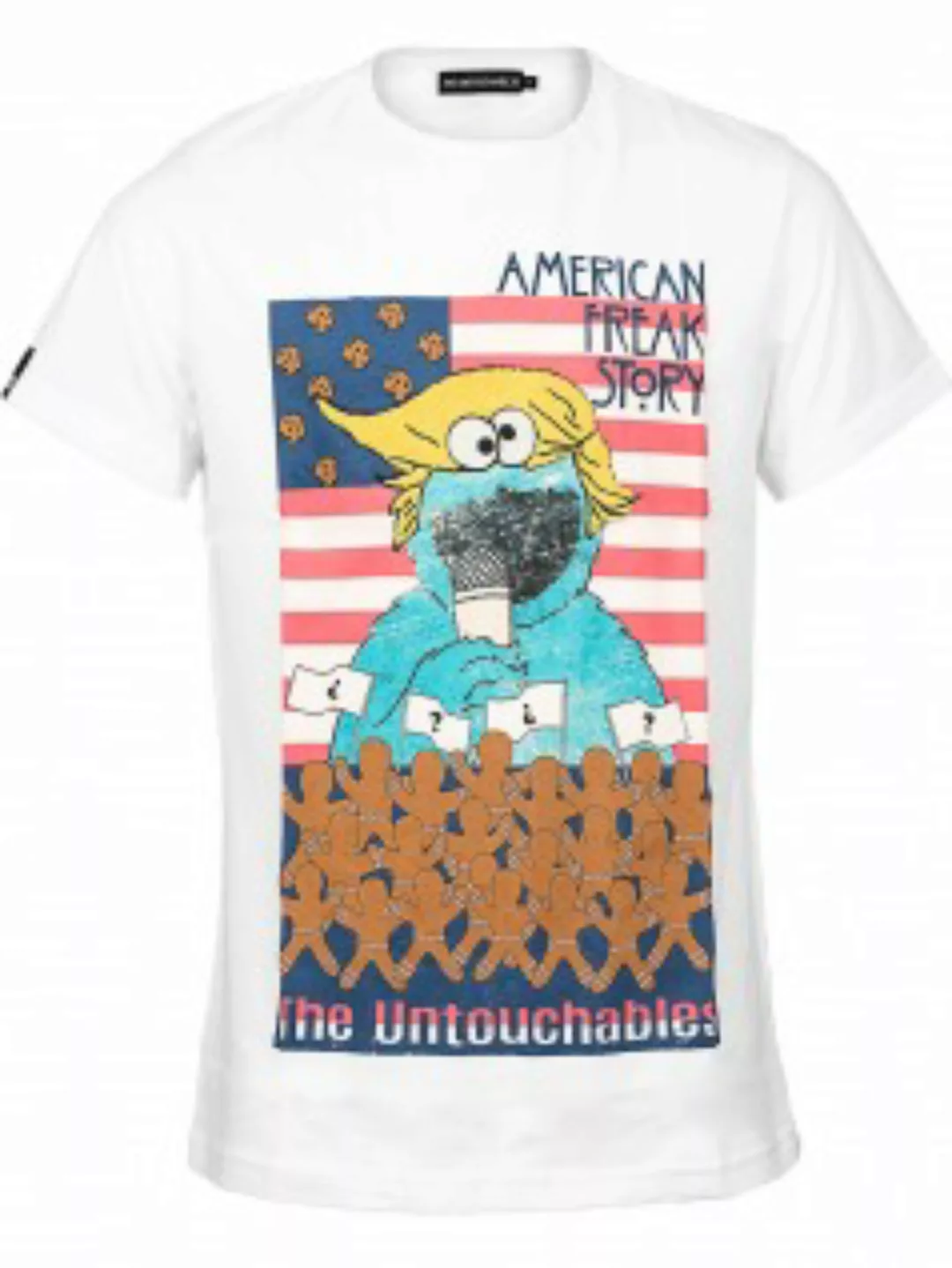The Untouchables Herren Shirt Freak (XXL) (wei) günstig online kaufen