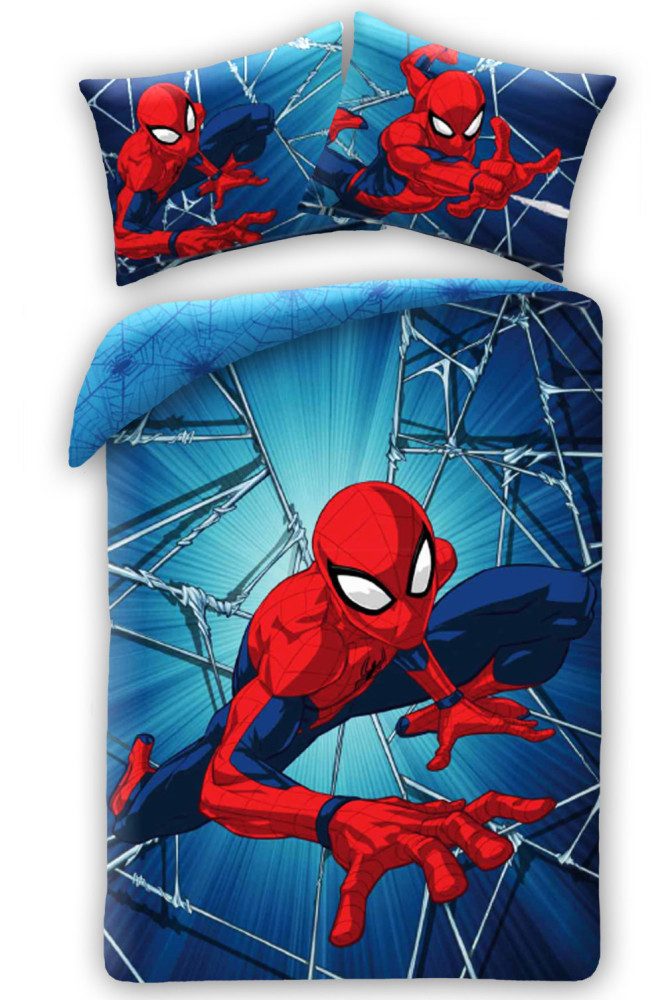Spiderman Kinderbettwäsche Spiderman Dynamic Kinderbettwäsche 100×140 günstig online kaufen
