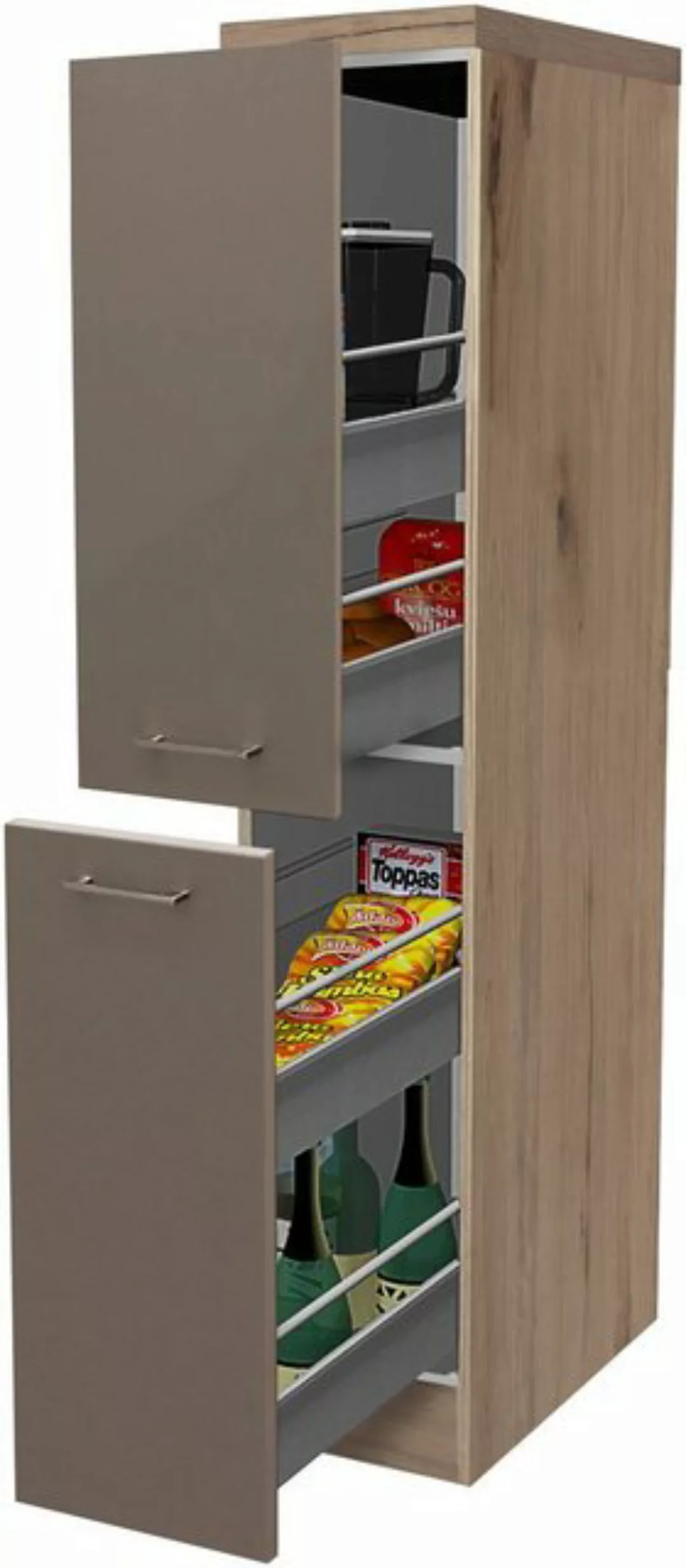 Flex-Well Apothekerschrank Riva (B x H x T) 30 x 162 x 60 cm, mit 4 Ablagen günstig online kaufen