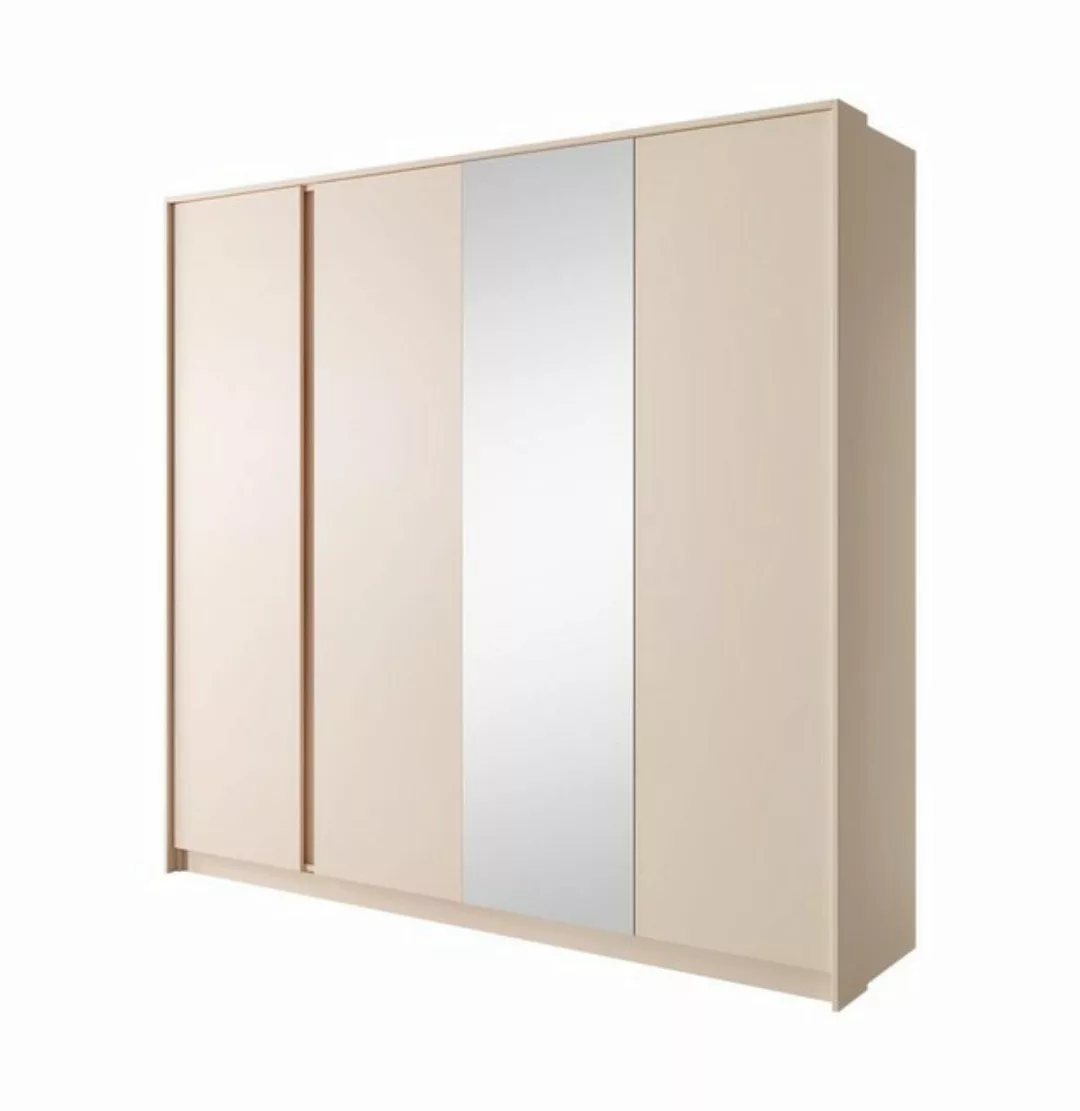 Compleo Kleiderschrank Geräumiger Kleiderschrank für Schlafzimmer NINA Glam günstig online kaufen