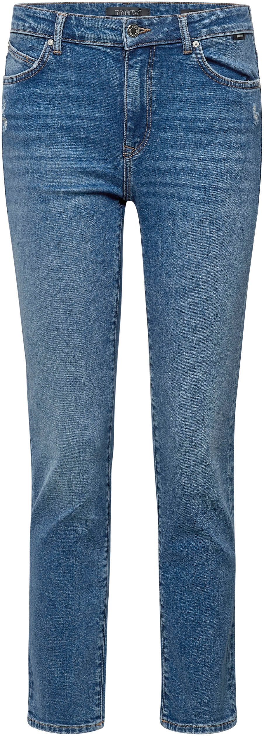 Mavi Slim-fit-Jeans trageangenehmer Stretchdenim dank hochwertiger Verarbei günstig online kaufen