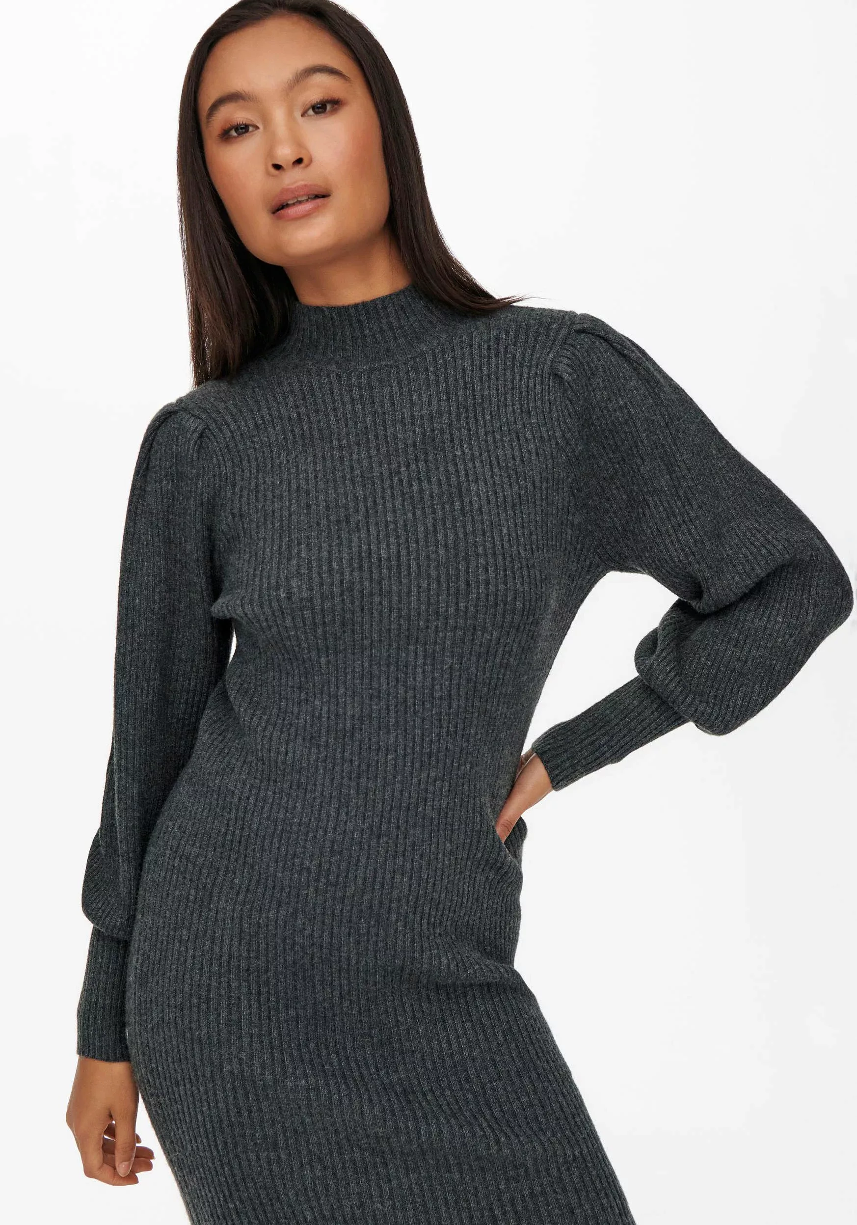 ONLY Strickkleid "ONLKATIA L/S DRESS KNT NOOS" günstig online kaufen