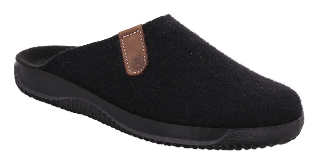 Rohde Pantoffel "SOLTAU-H", Hausschuh, Schlappen, Clog mit seitlichem Label günstig online kaufen