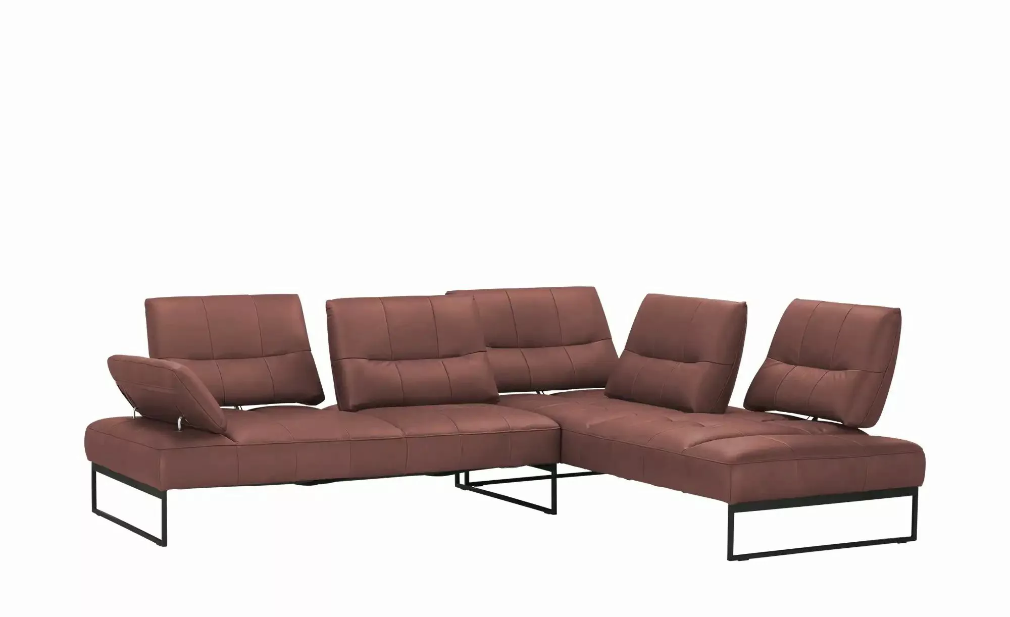 himolla Ecksofa  9360 ¦ rot ¦ Maße (cm): B: 283 H: 93 T: 327.0 Polstermöbel günstig online kaufen