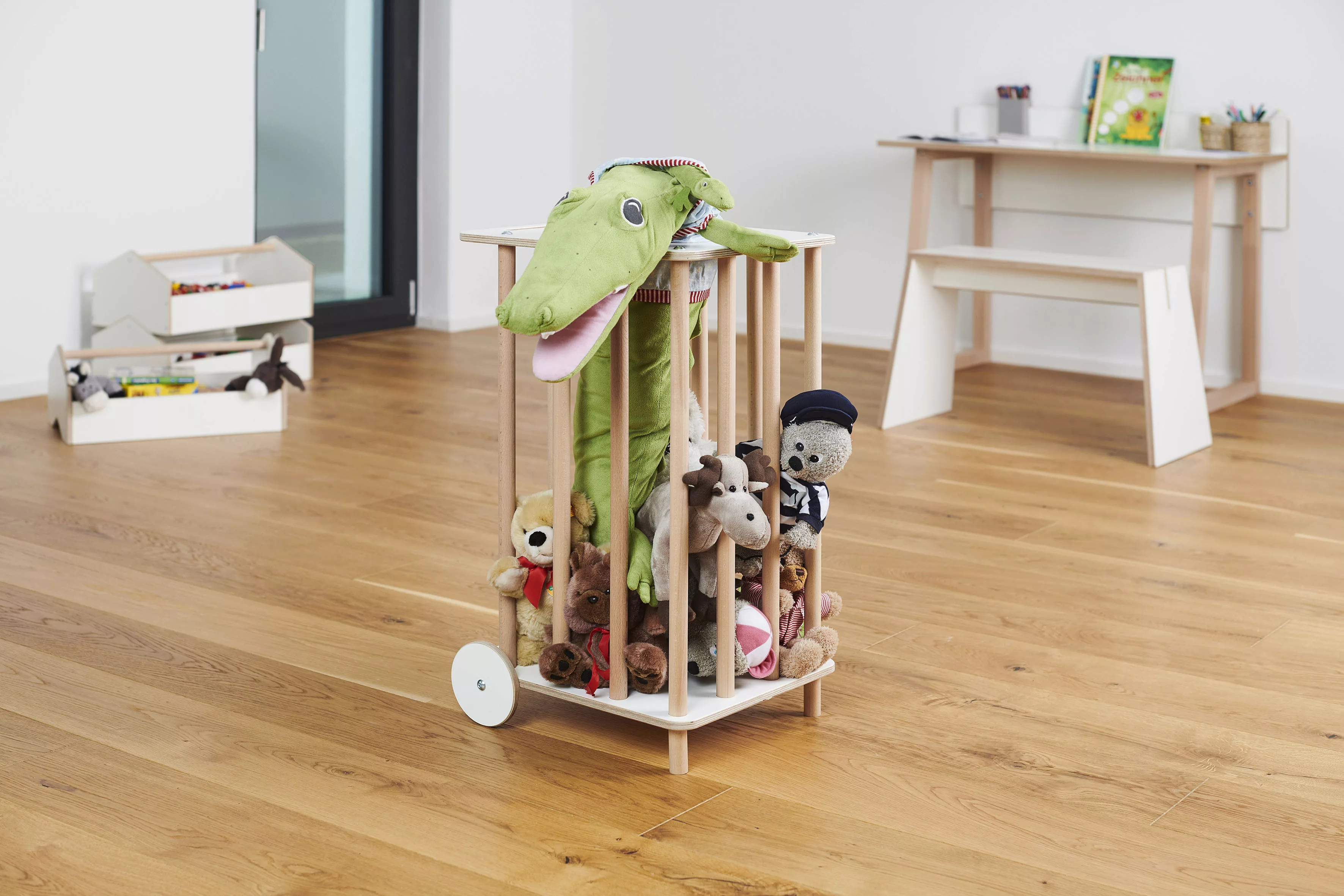 Tojo Aufbewahrungsbox "kids zoo", Aufbewahrung für Plüsch- und Kuscheltiere günstig online kaufen