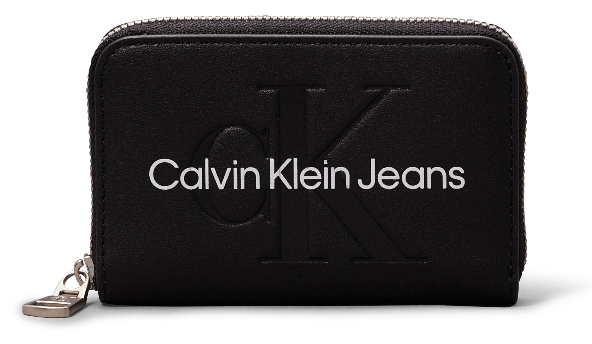 Calvin Klein Jeans Geldbörse "SCULPTED MED ZIP AROUND MONO", Portemonnaie D günstig online kaufen