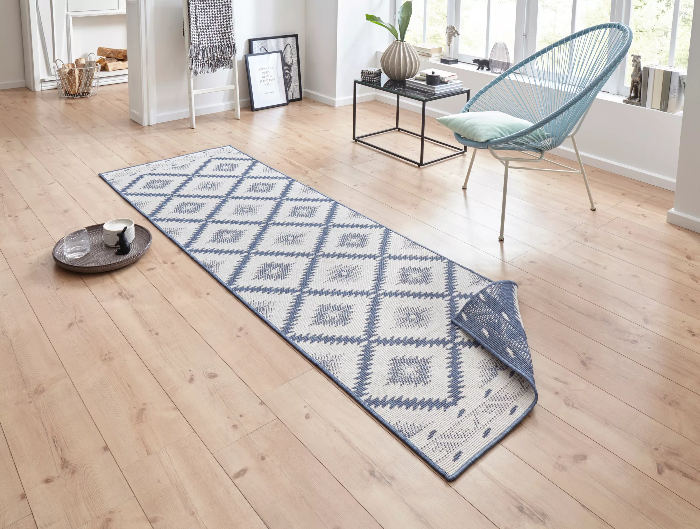 HANSE Home Teppich »Malibu Wendeteppich«, rechteckig, 5 mm Höhe, In-& Outdo günstig online kaufen