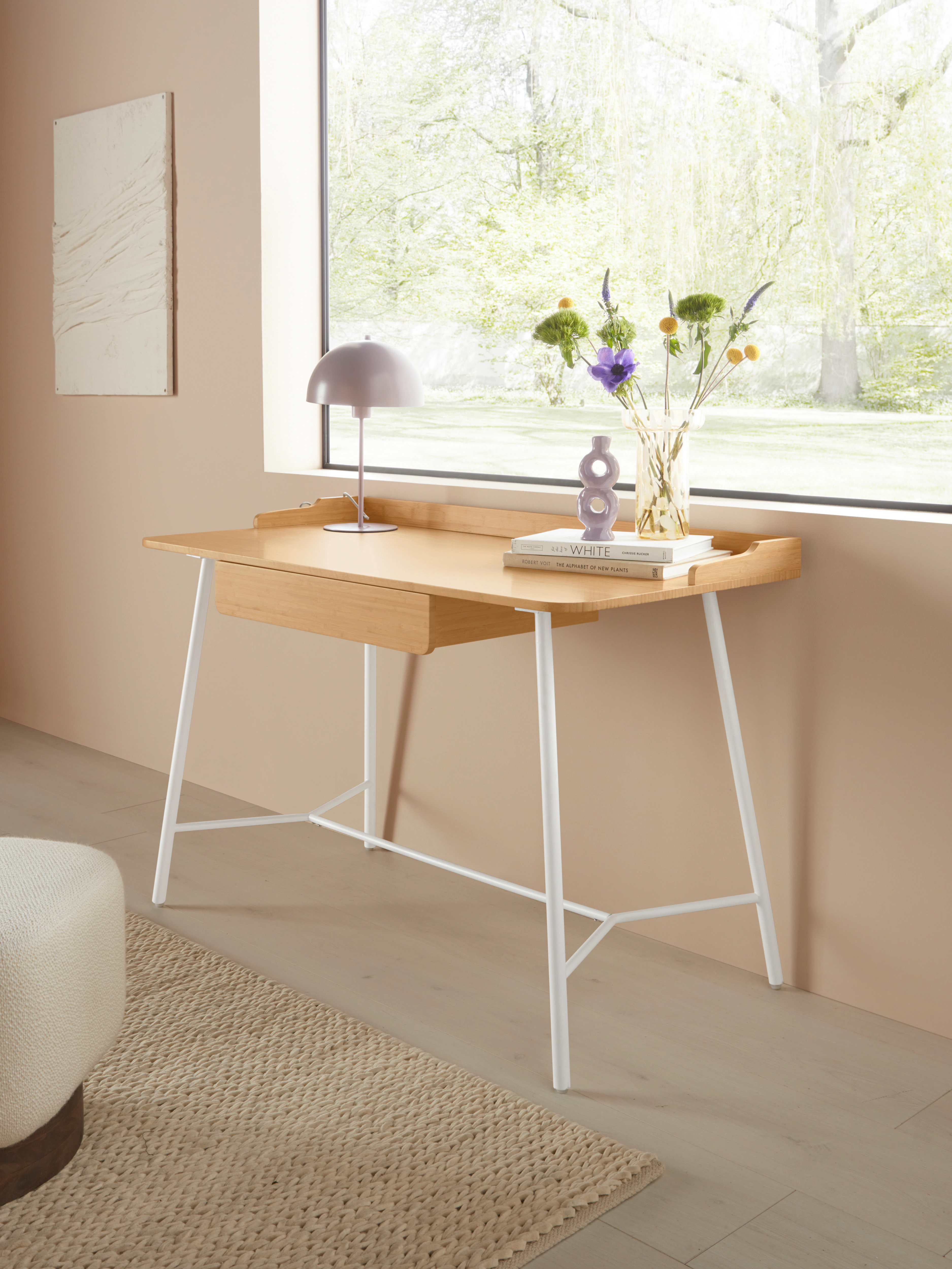 LeGer Home by Lena Gercke Schreibtisch "Sanja", nachhaltig mit Bambus Tisch günstig online kaufen