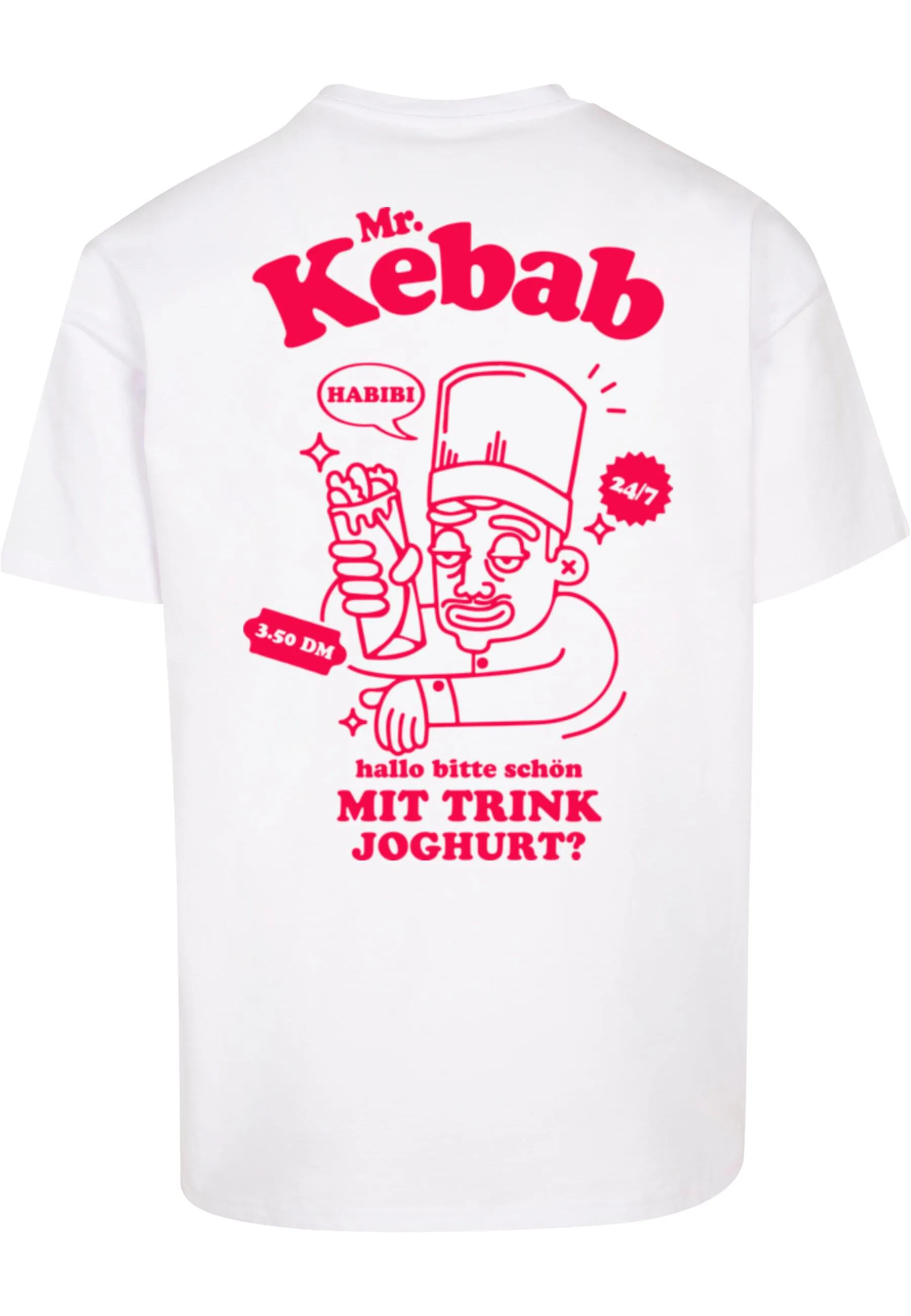 Merchcode T-Shirt "Merchcode Herren MRKEBAB Heavy Oversize Tee", (1 tlg.) günstig online kaufen