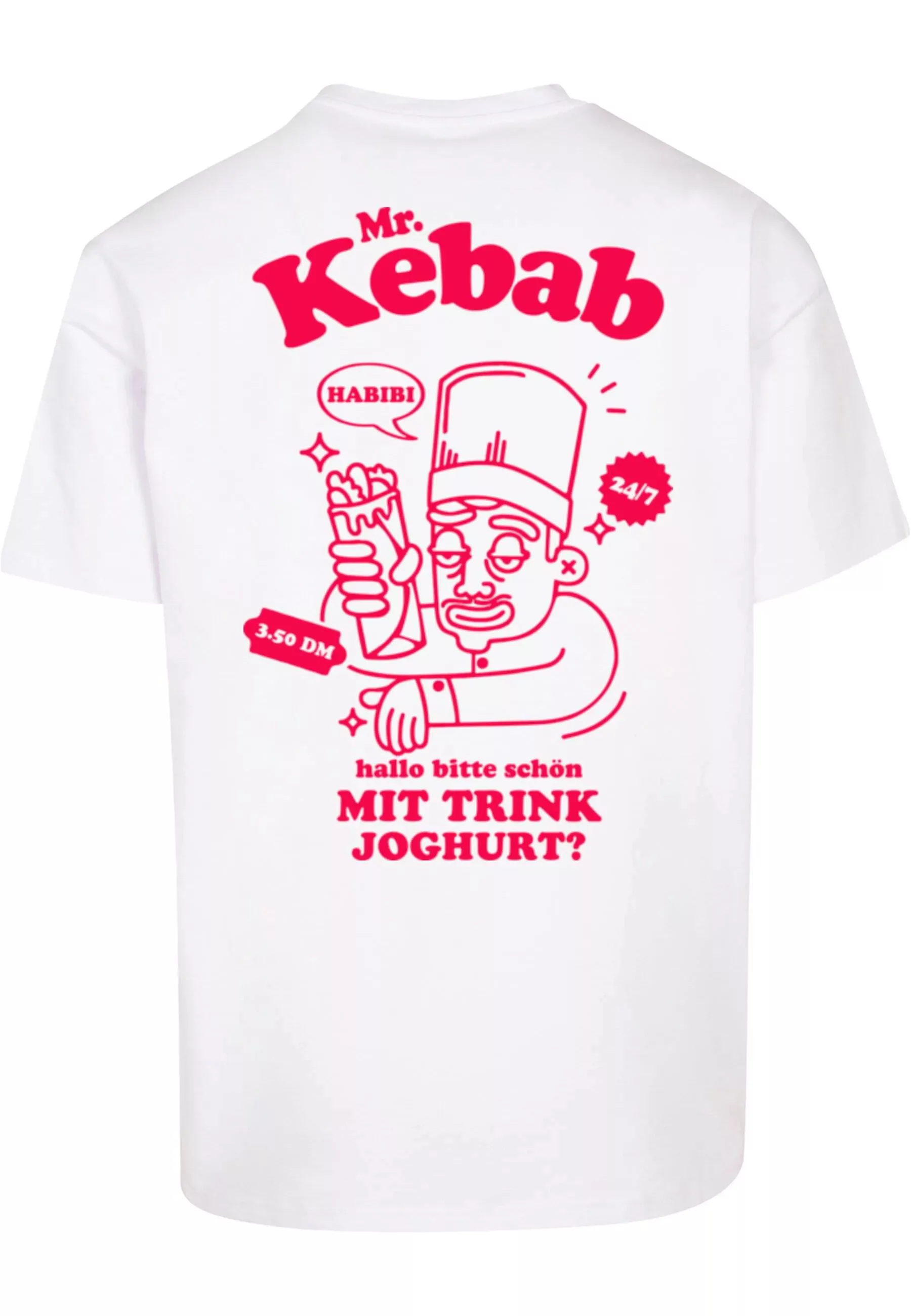 Merchcode T-Shirt "Merchcode Herren MRKEBAB Heavy Oversize Tee", (1 tlg.) günstig online kaufen
