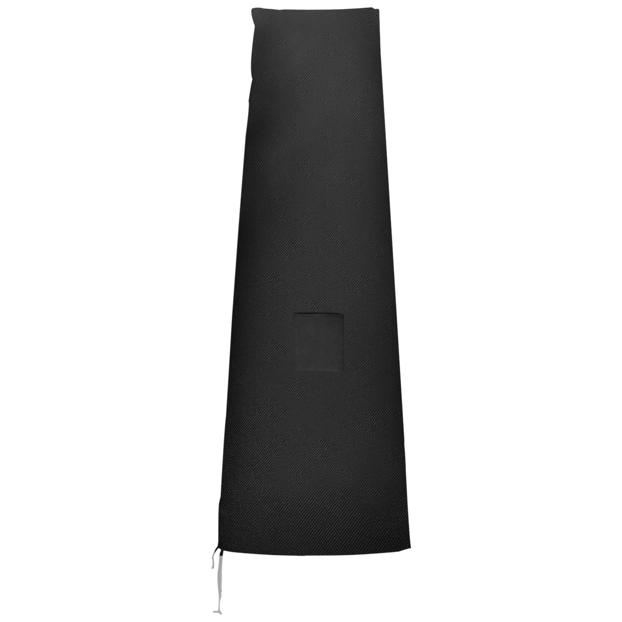 Outsunny Schutzhülle für Sonnenschirm schwarz Fiberglas B/H/L: ca. 80x0,1x2 günstig online kaufen