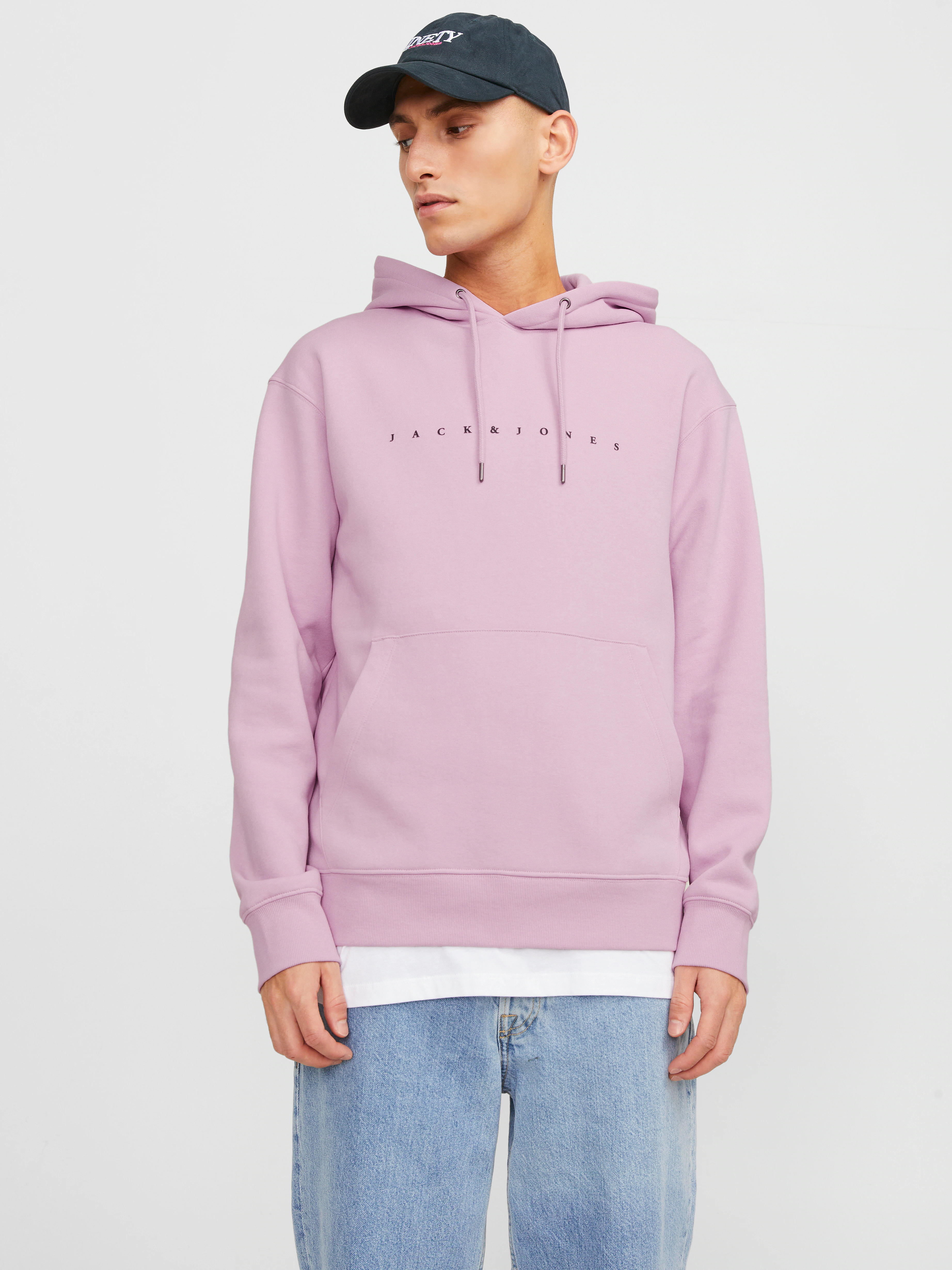 Jack & Jones Kapuzensweatshirt "JJESTAR JJ SWEAT HOOD NOOS", mit Logo Print günstig online kaufen