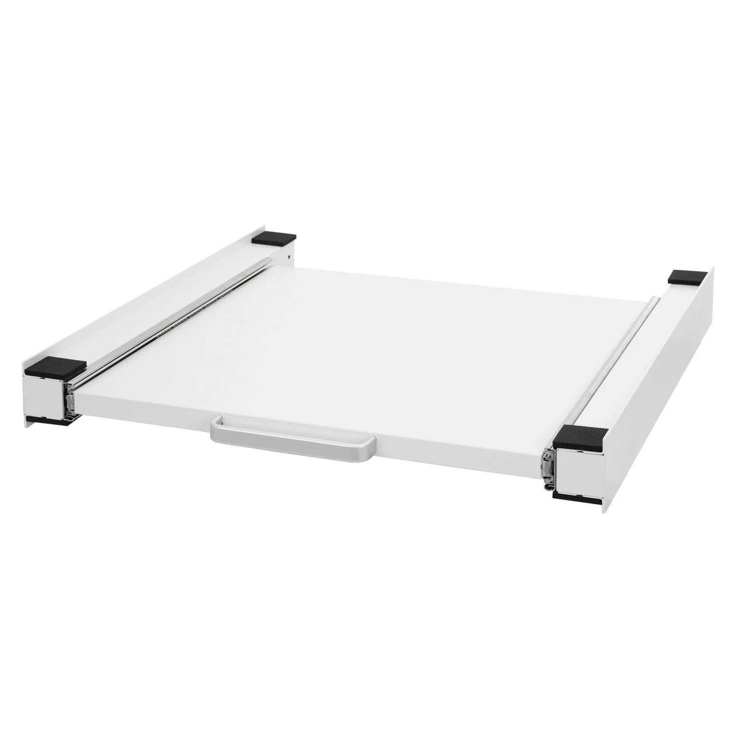 ML-Design Zwischenbaurahmen mit Ausziehplatte 60x60 cm Weiß für Waschmaschi günstig online kaufen