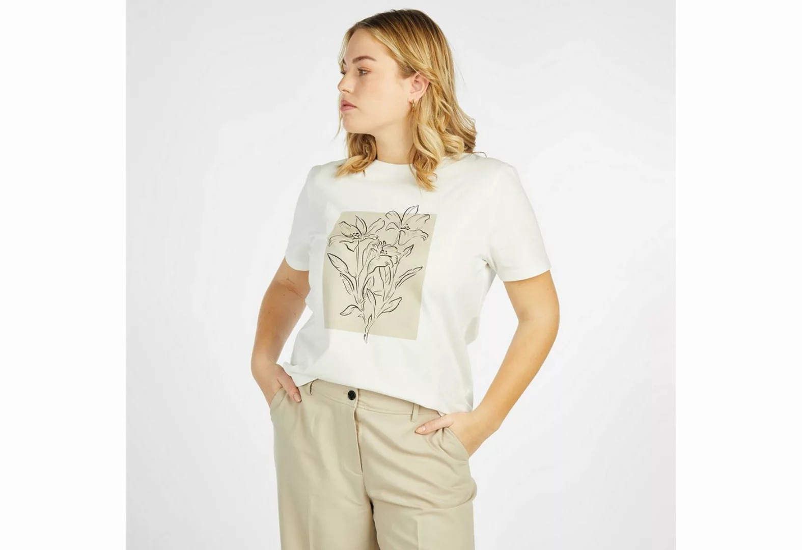 lovely sisters Print-Shirt Taina mit Rundhalsausschnitt günstig online kaufen