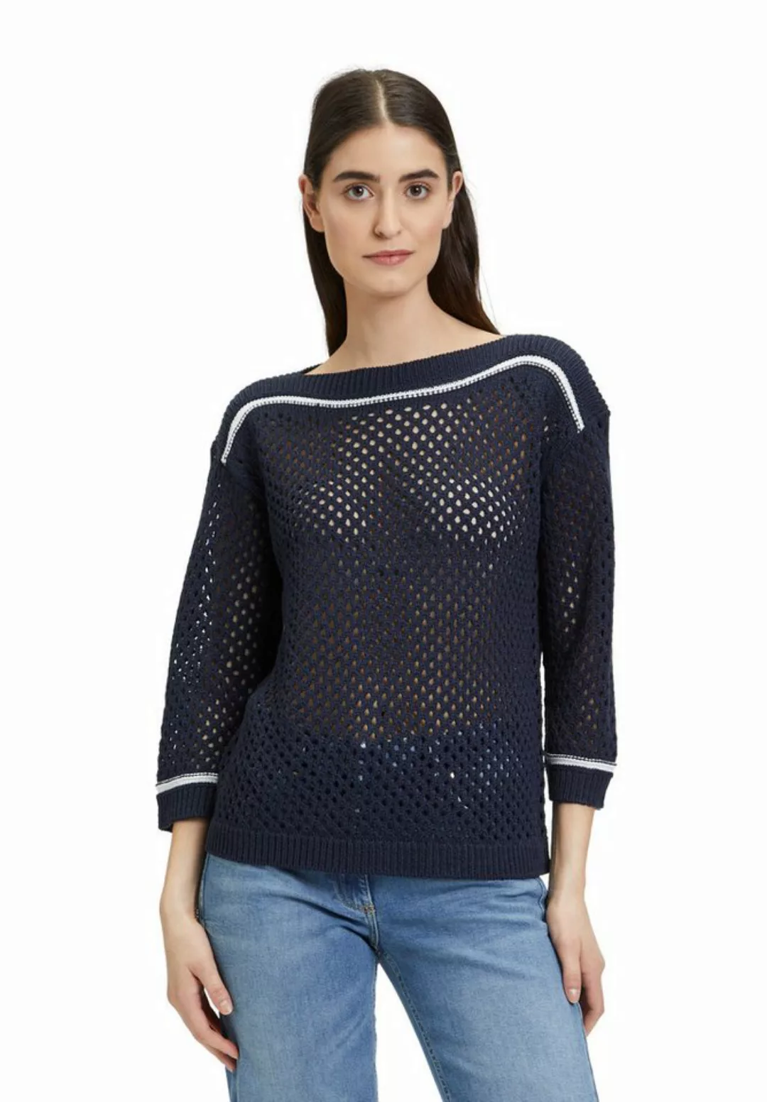 Betty Barclay Strickpullover Betty Barclay Lochstrick-Pullover mit Details günstig online kaufen