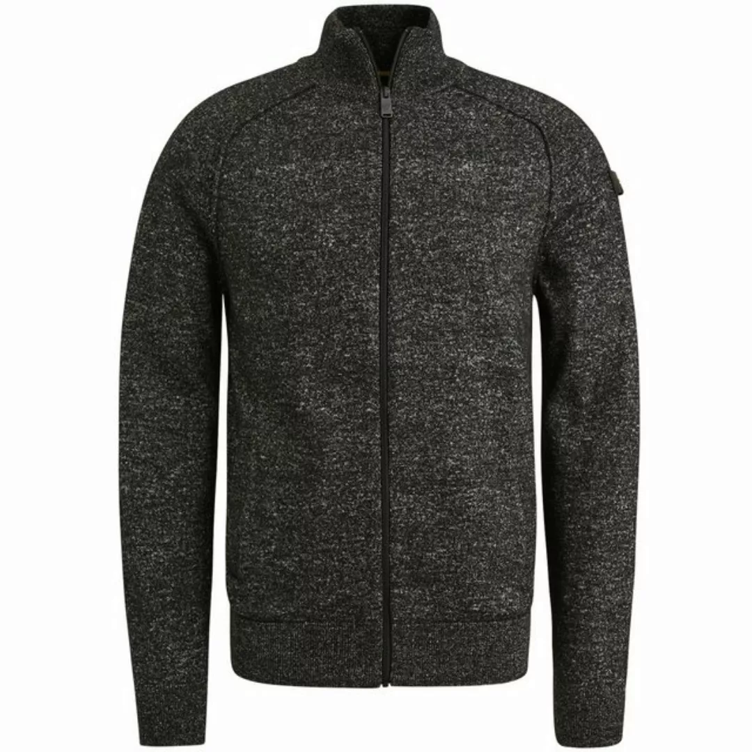 PME Legend Strickjacke Knitted Structure Ecru - Größe XXL günstig online kaufen