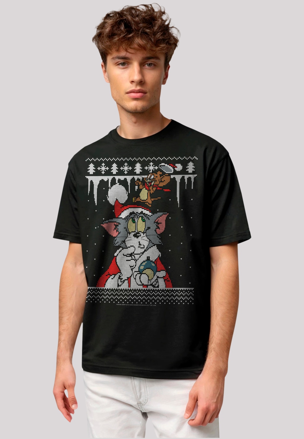 F4NT4STIC T-Shirt "Tom And Jerry Christmas Isle", Premium Qualität günstig online kaufen