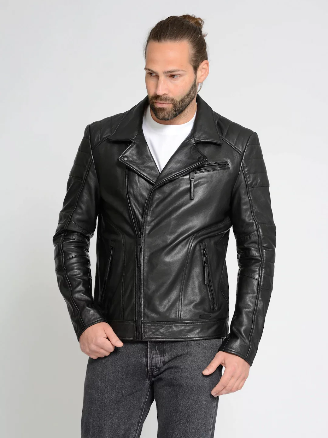 MUSTANG Lederjacke "31022123" günstig online kaufen