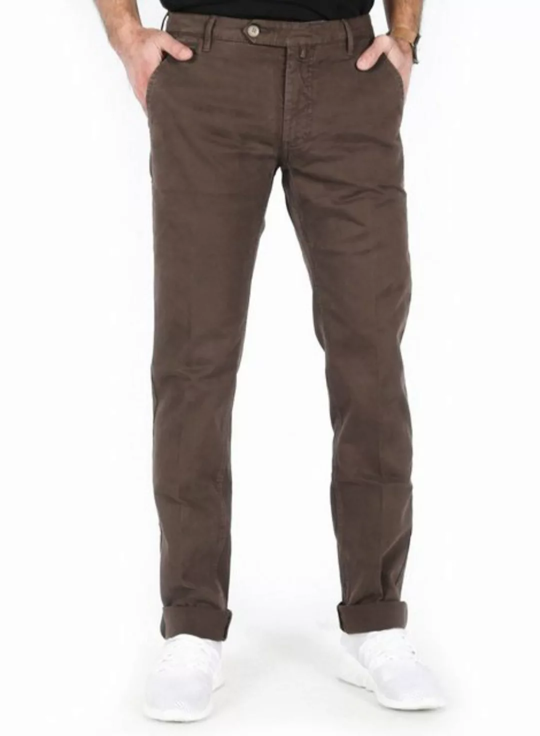 JACOB COHEN Slim-fit-Jeans Handgefertigte Chino Vintage Braun - APW117 Comf günstig online kaufen