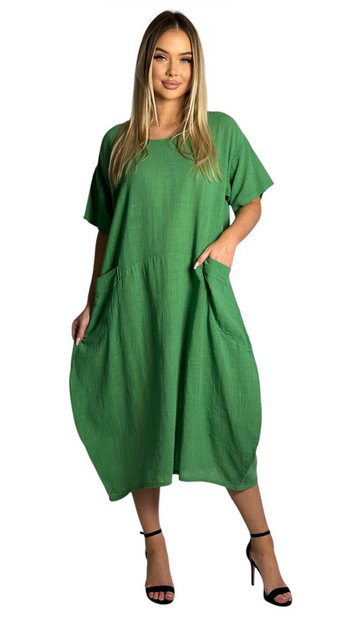 Mississhop Sommerkleid Leicht und Lebendig – 100 % Baumwollkleid M.387 günstig online kaufen