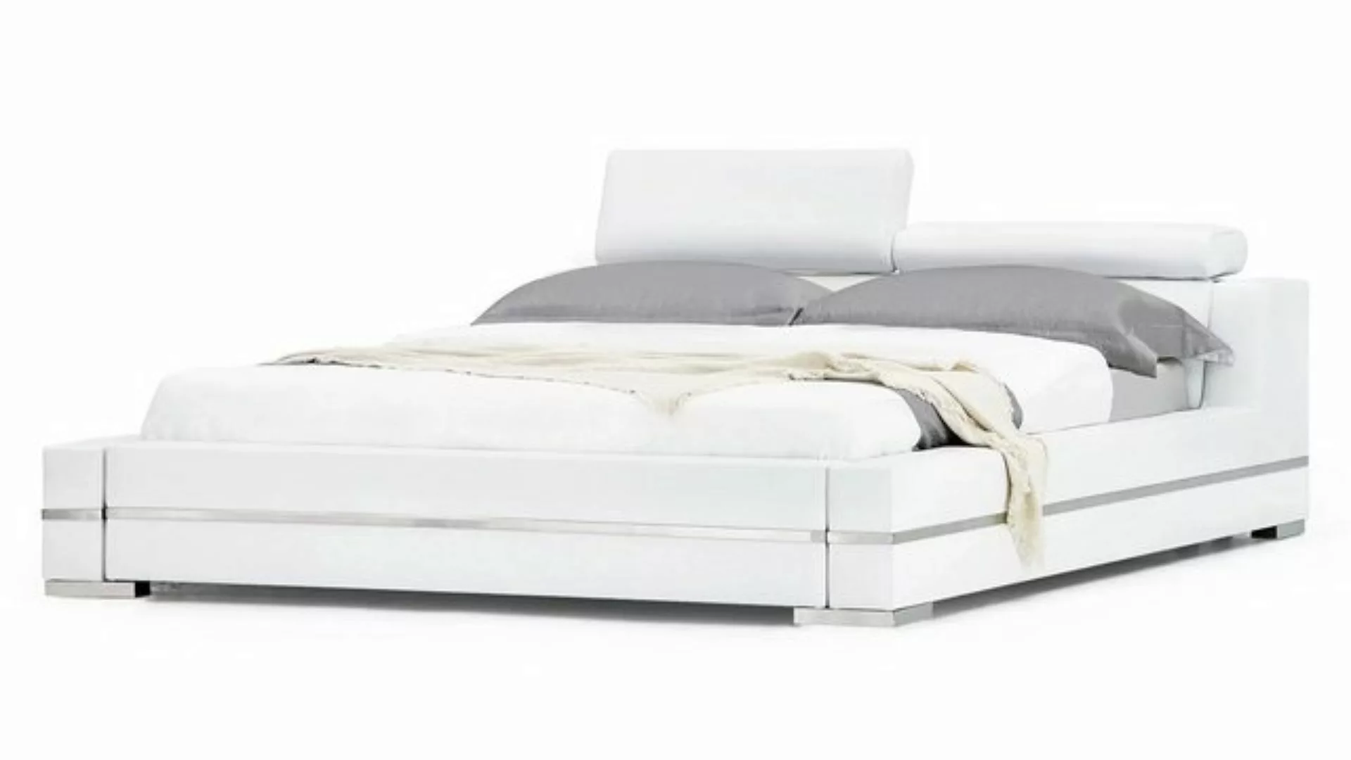 JVmoebel Bett Bett Polster Design Luxus Doppel Hotel Betten Ehe 180x200cm L günstig online kaufen