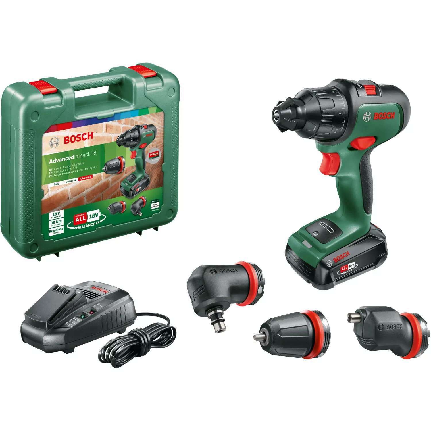 Bosch 18 V Akku-Schlagbohrschrauber AdvancedImpact 18 inkl. 2,5 Ah Akku günstig online kaufen