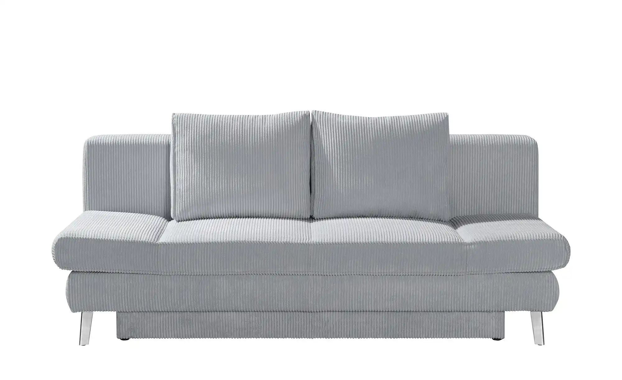 Schlafsofa mit Bettkasten Sidney ¦ grau ¦ Maße (cm): B: 200 H: 85 T: 90.0 P günstig online kaufen