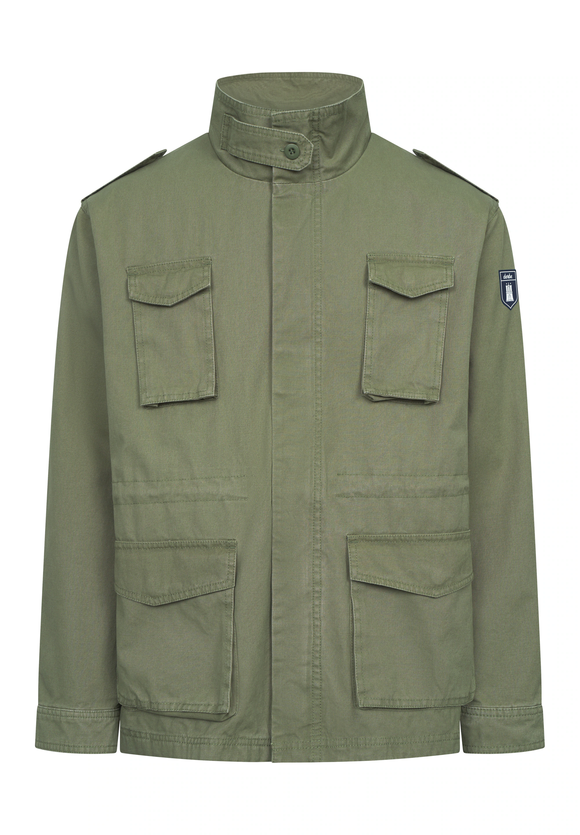 Derbe Parka "Milby", ohne Kapuze, Canvas Jacke, Innentasche, Baumwolllining günstig online kaufen