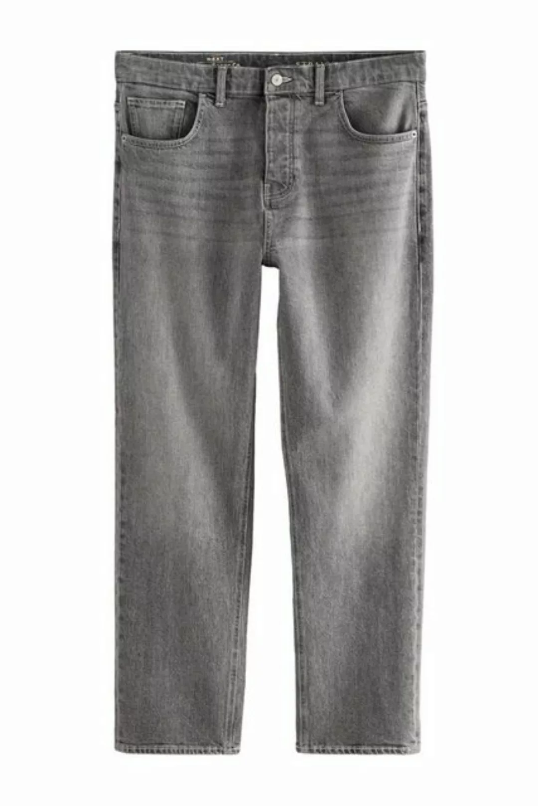 Next Straight-Jeans Authentic Straight Fit Stretchjeans, Vintage-Look (1-tl günstig online kaufen